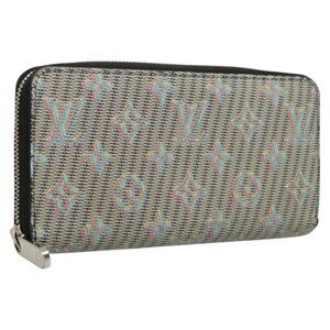LOUIS VUITTON Monogram LV Pop Zippy Wallet Wallet Blue M68662 LV Auth 123489